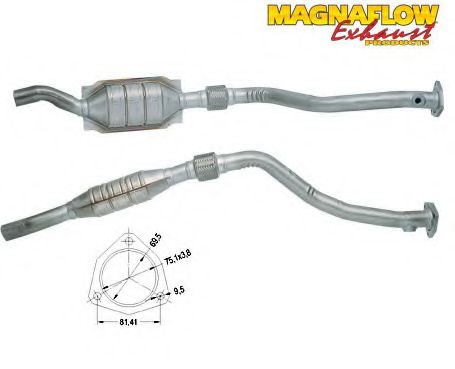 Катализатор MAGNAFLOW 80258