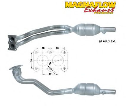 Катализатор MAGNAFLOW 78806