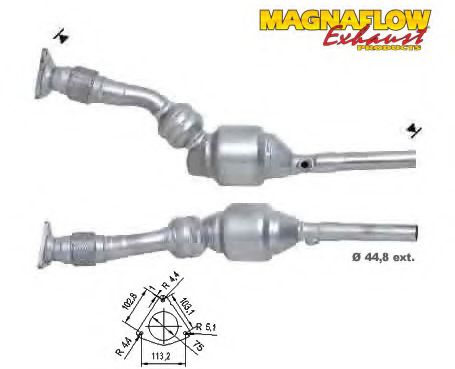 Катализатор MAGNAFLOW 76329