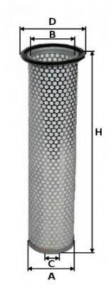 Воздушный фильтр UNIFLUX FILTERS XA2038