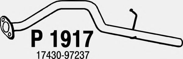 Труба выхлопного газа TESH 130396