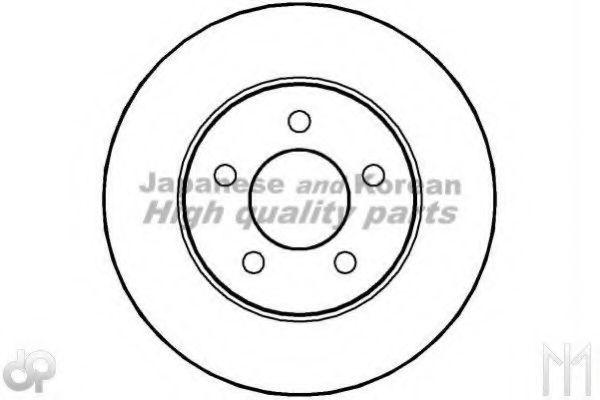 Тормозной диск ASHUKI US104307