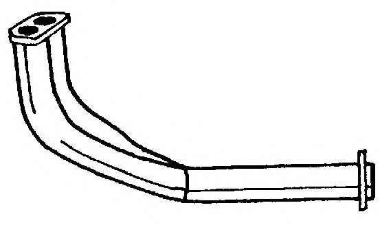 Труба выхлопного газа SIGAM 20143