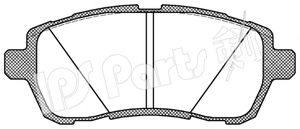 Комплект тормозных колодок, дисковый тормоз IPS Parts IBD-1304