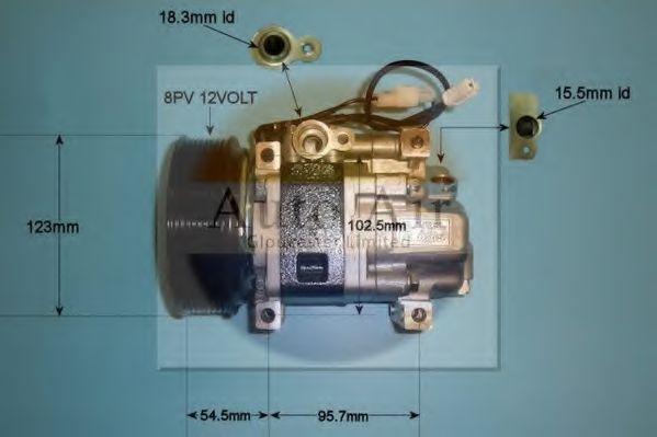 Компрессор, кондиционер AUTO AIR GLOUCESTER 14-1141