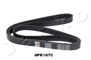 Поликлиновой ремень JAPKO 6PK1670