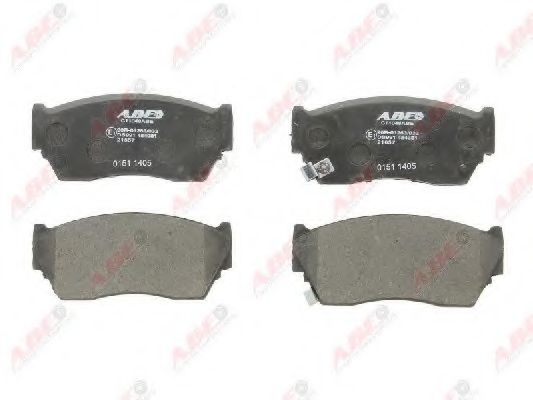 Комплект тормозных колодок, дисковый тормоз ABE C11048ABE