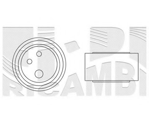 Устройство для натяжения ремня, ремень ГРМ ALBRECHT 03096