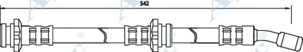 Тормозной шланг APEC braking HOS3183