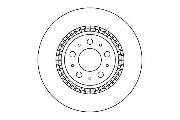 Тормозной диск MOTAQUIP LVBD1171Z