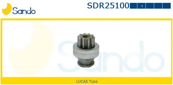 Ведущая шестерня, стартер SANDO SDR25100.1