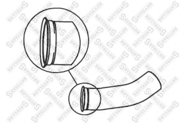 Труба выхлопного газа SAMPA 079188