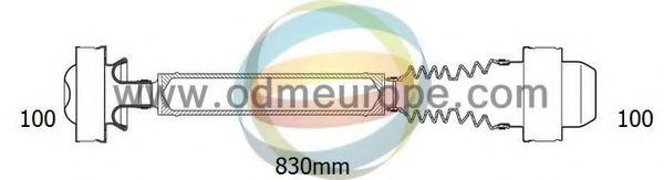 Карданный вал, главная передача ODM-MULTIPARTS 10-220150
