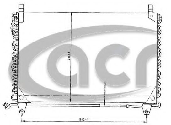 Конденсатор, кондиционер ACR 300564