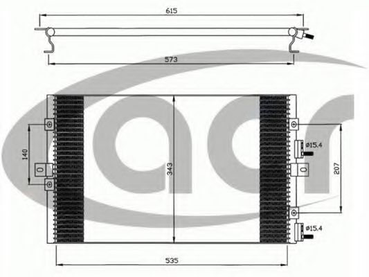Конденсатор, кондиционер ACR 300606