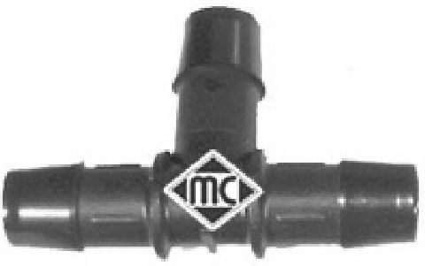 Шланг радиатора Metalcaucho 00066