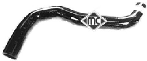 Шланг радиатора Metalcaucho 07852