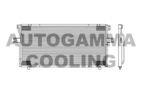 Конденсатор, кондиционер AUTOGAMMA 102719