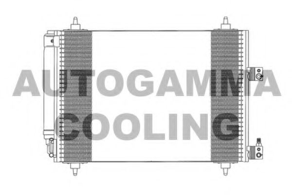 Конденсатор, кондиционер AUTOGAMMA 103116