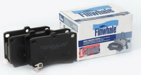 Комплект тормозных колодок, дисковый тормоз FINWHALE V503