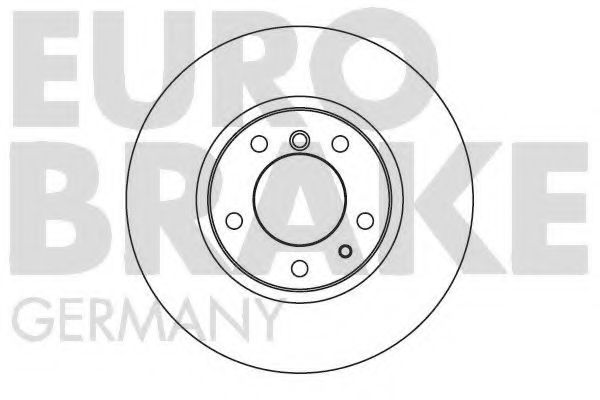 Тормозной диск EUROBRAKE 5815201518
