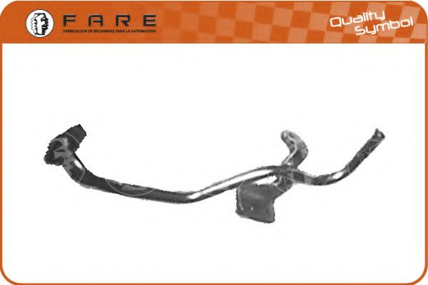 Трубка охлаждающей жидкости FARE SA 9809