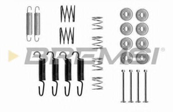 Комплектующие, тормозная колодка BREMSI SK0816