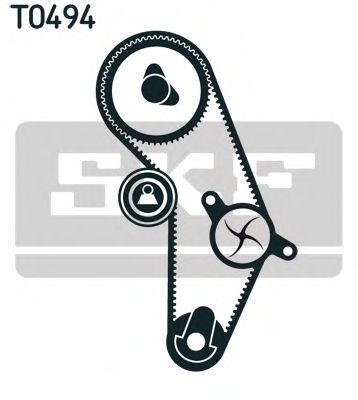 Комплект ремня ГРМ SKF VKMA 95623