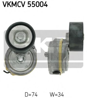 Натяжной ролик, поликлиновой  ремень SKF VKMCV 55004