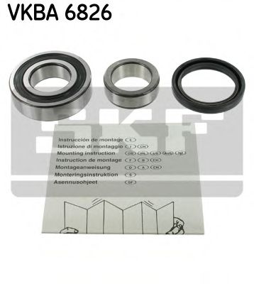 Комплект подшипника ступицы колеса SKF VKBA 6826