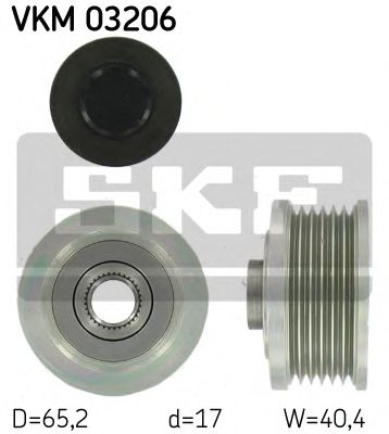 Механизм свободного хода генератора SKF VKM 03206