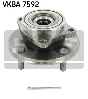 Комплект подшипника ступицы колеса SKF VKBA 7592