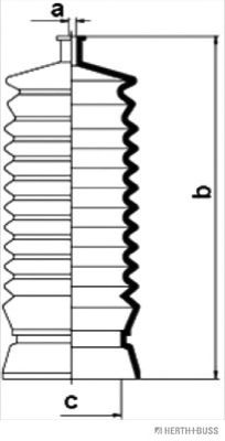Комплект пылника, рулевое управление PEX 9139