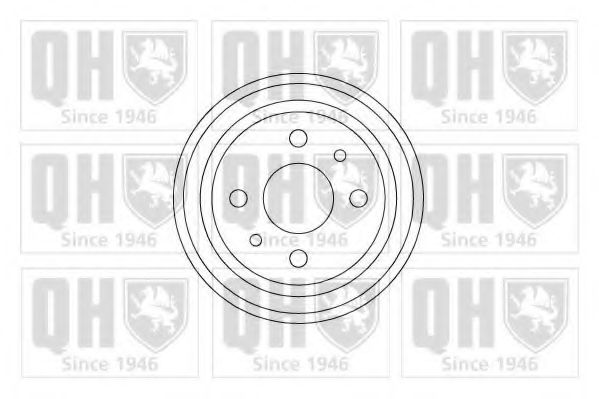 Тормозной барабан QUINTON HAZELL BDR228