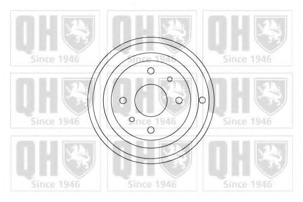 Тормозной барабан QUINTON HAZELL BDR390