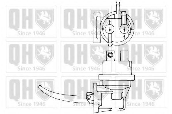 Топливный насос QUINTON HAZELL QFP199