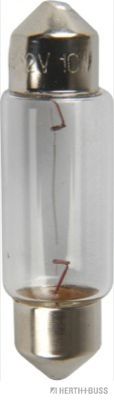 Лампа накаливания; Лампа накаливания, oсвещение салона; Лампа накаливания, фонарь освещения номерного знака; Лампа накаливания, фонарь освещения багажника HERTH+BUSS ELPARTS 89901081