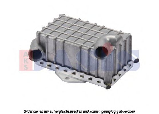 масляный радиатор, двигательное масло AKS DASIS 07064003