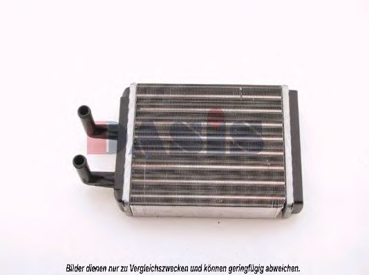 Теплообменник, отопление салона AKS DASIS OL6001