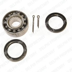 Комплект подшипника ступицы колеса DELPHI BK275