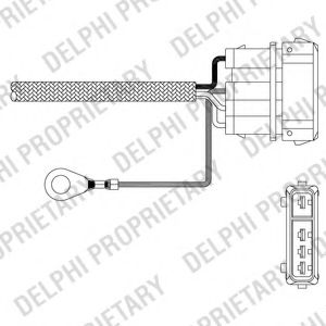 Лямбда-зонд DELPHI ES11010-12B1