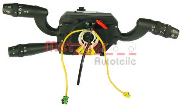 Выключатель, головной свет; Переключатель указателей поворота; Переключатель стеклоочистителя; Выключатель на колонке рулевого управления METZGER 0916163