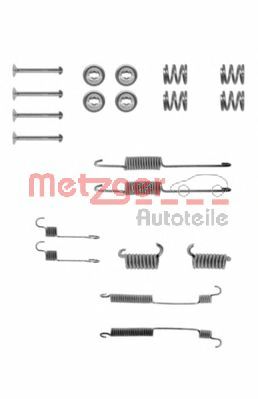 Комплектующие, тормозная колодка METZGER 105-0599