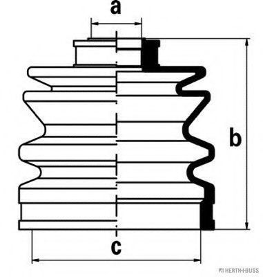 Комплект пылника, приводной вал MAGNETI MARELLI 600000064810