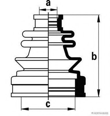 Комплект пылника, приводной вал MAGNETI MARELLI 600000065360