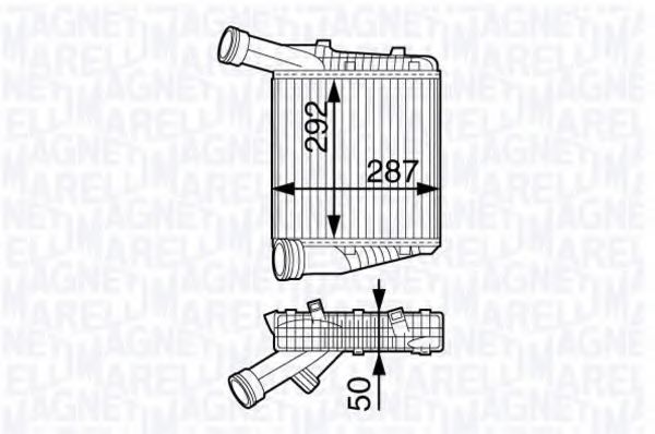 Интеркулер MAGNETI MARELLI 351319202230