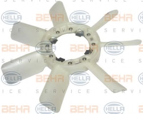 Крыльчатка вентилятора, охлаждение двигателя BEHR HELLA SERVICE 8MV 376 791-471