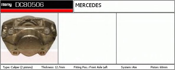 Тормозной суппорт DELCO REMY DC80506