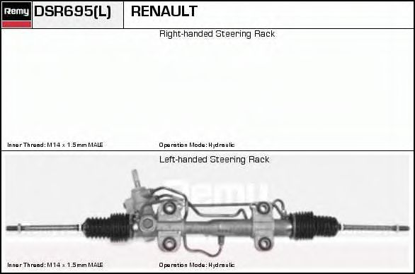 Рулевой механизм DELCO REMY DSR695