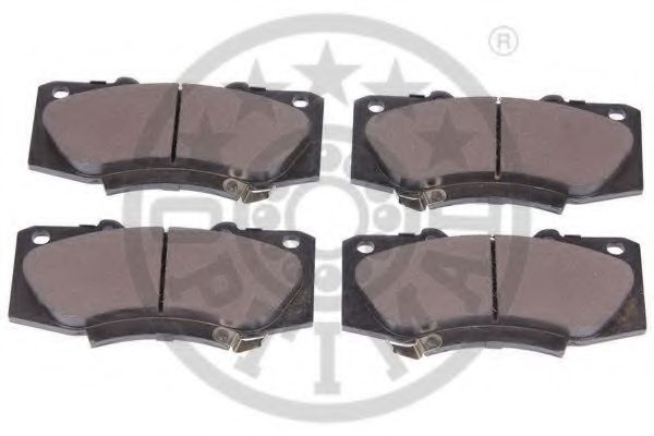 Комплект тормозных колодок, дисковый тормоз OPTIMAL 12602